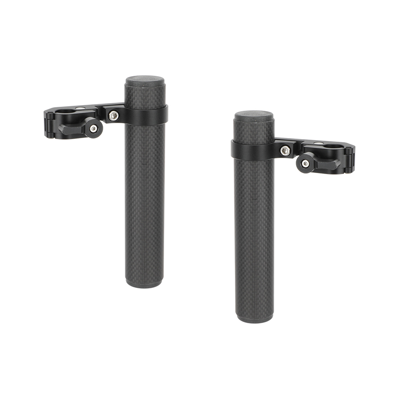 CAMVATE 15mm Rod Mount Carbon Fiber Handgrip (Pair)