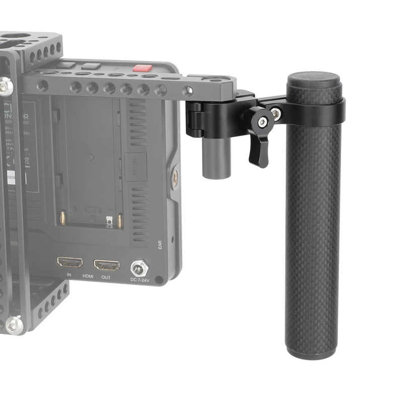 CAMVATE 15mm Rod Mount Carbon Fiber Handgrip (Pair)