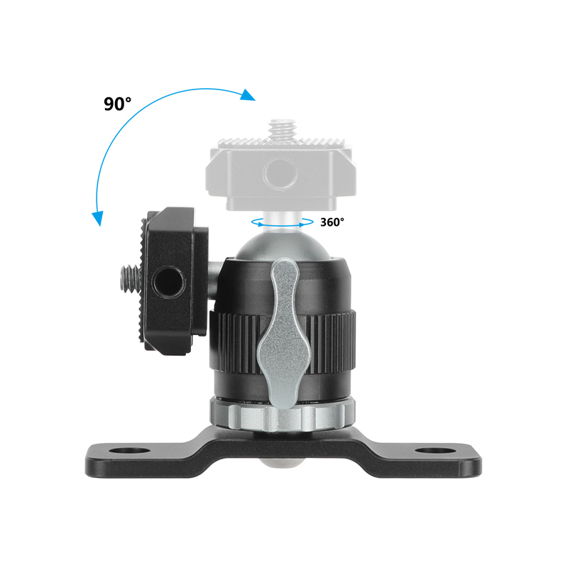 CAMVATE Multifunctional Ball Head with Wall / Ceiling Mount