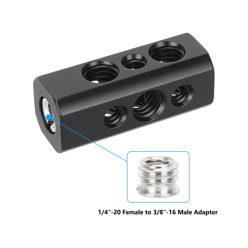 CAMVATE Accessory Mount Adapter with 1/4"-20 & 3/8"-16 Threads