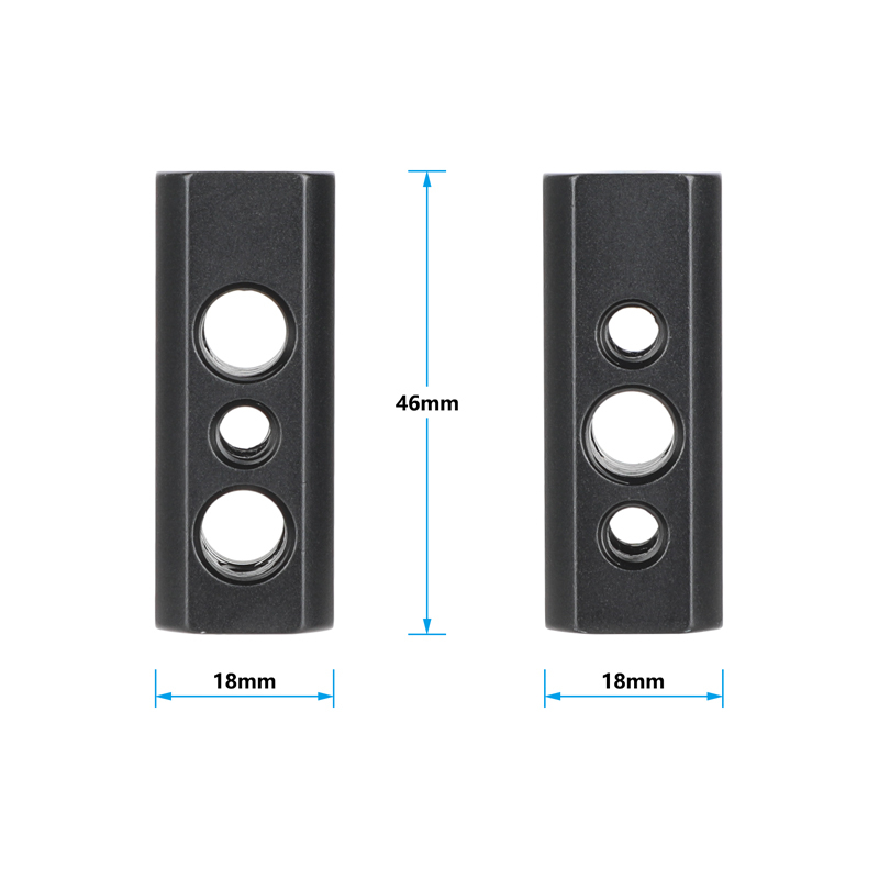 CAMVATE Accessory Mount Adapter with 1/4"-20 & 3/8"-16 Threads