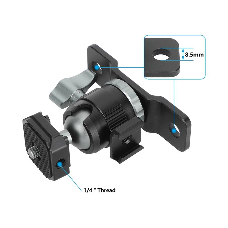 CAMVATE Multifunctional Ball Head with Wall / Ceiling Mount