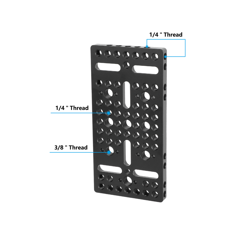 CAMVATE Multi-Purpose Mounting Cheese Plate with ARRI Accessory Mounts