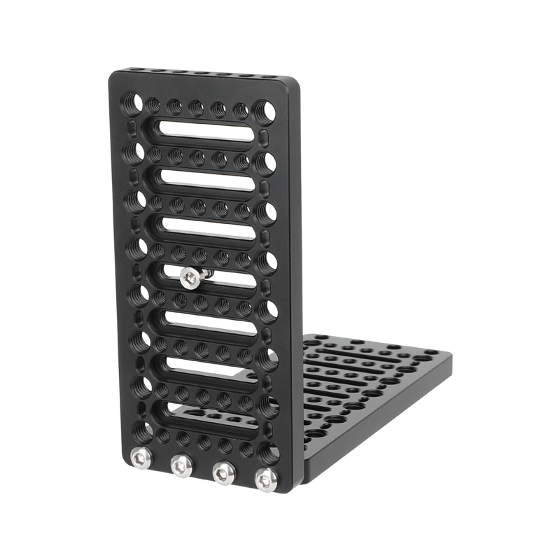 CAMVATE L-Shaped Cheese Plate Extension Mounting Platform with ARRI Accessory Mounts