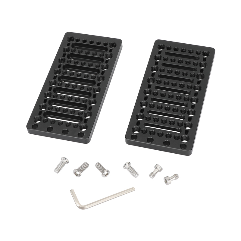 CAMVATE L-Shaped Cheese Plate Extension Mounting Platform with ARRI Accessory Mounts