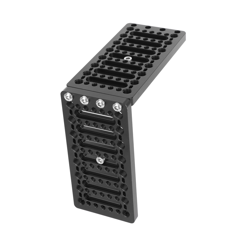CAMVATE L-Shaped Cheese Plate Extension Mounting Platform with ARRI Accessory Mounts