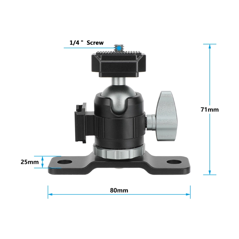 CAMVATE Multifunctional Ball Head with Wall / Ceiling Mount