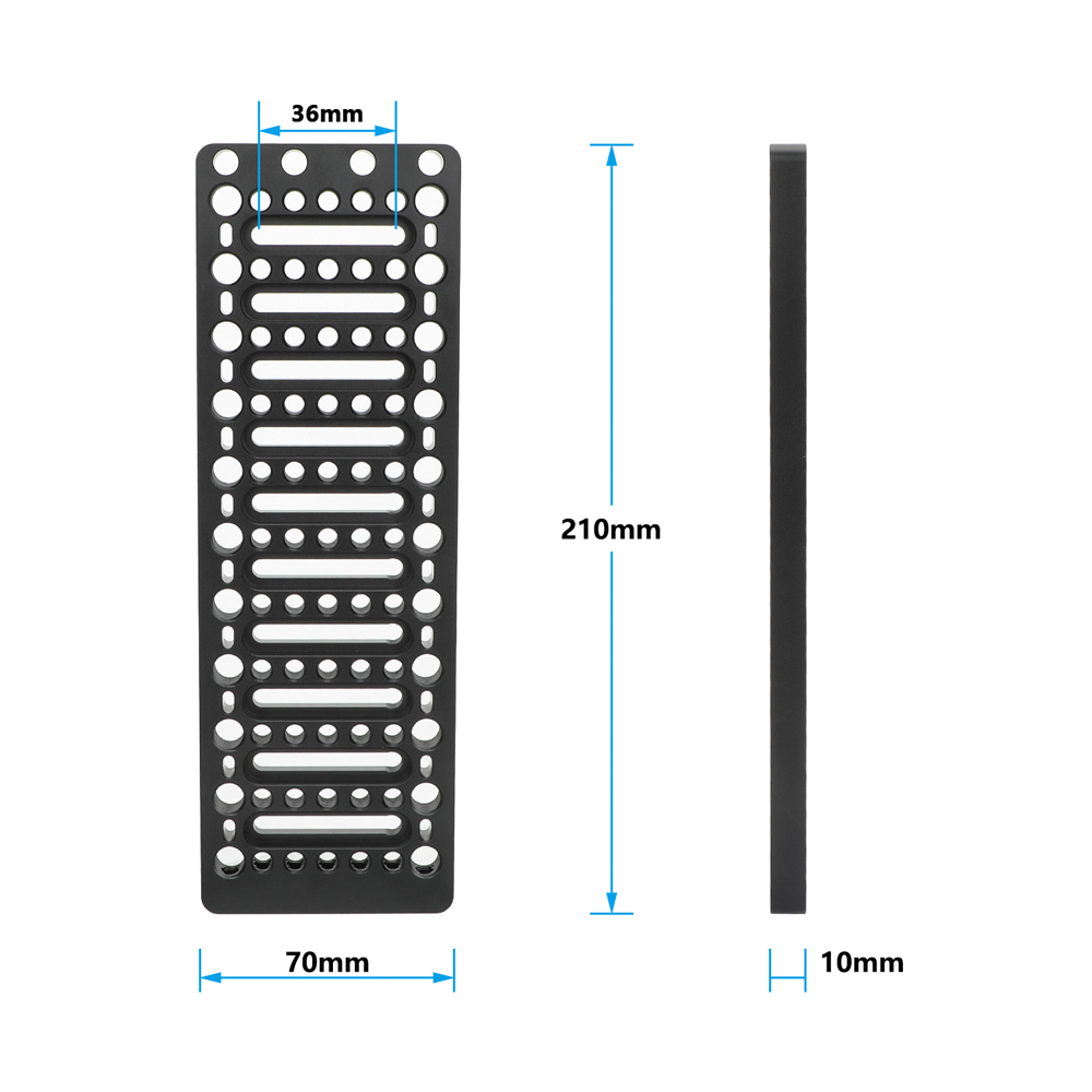 CAMVATE Camera Mount  Plate with ARRI Accessory Mounts
