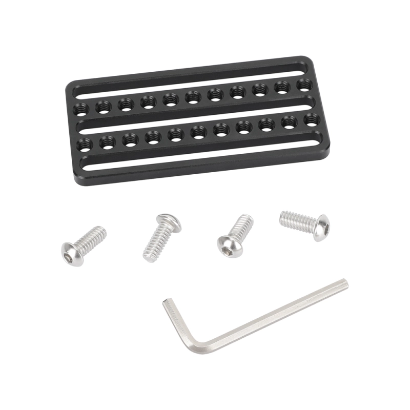 CAMVATE Cheese Mounting Plate with 1/4"-20 Threads & Slots