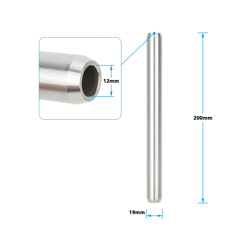 CAMVATE 19mm Stainless Steel Rod Pair (7.87")