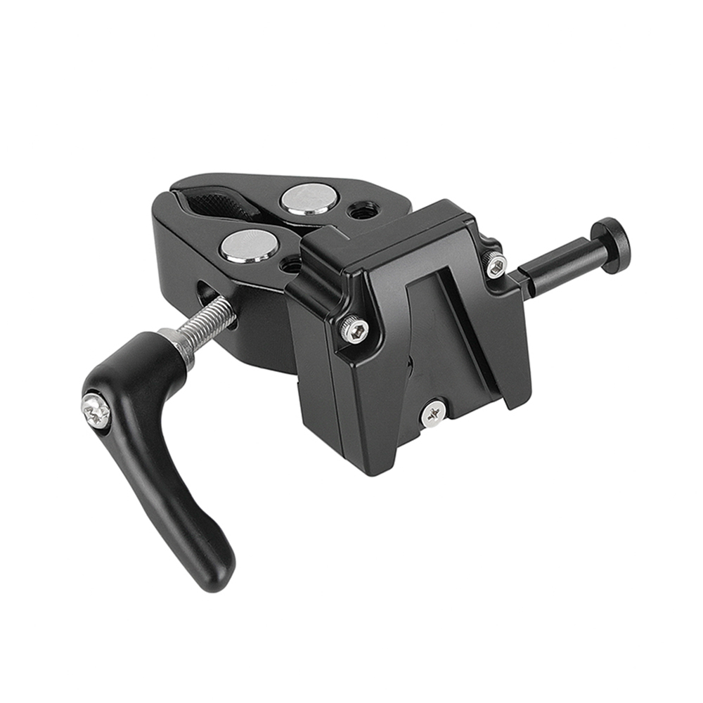 CAMVATE Strengthened Super Crab Gripper + Universal V-Lock Mount Quick Release Adapter For DSLR Camera Battery