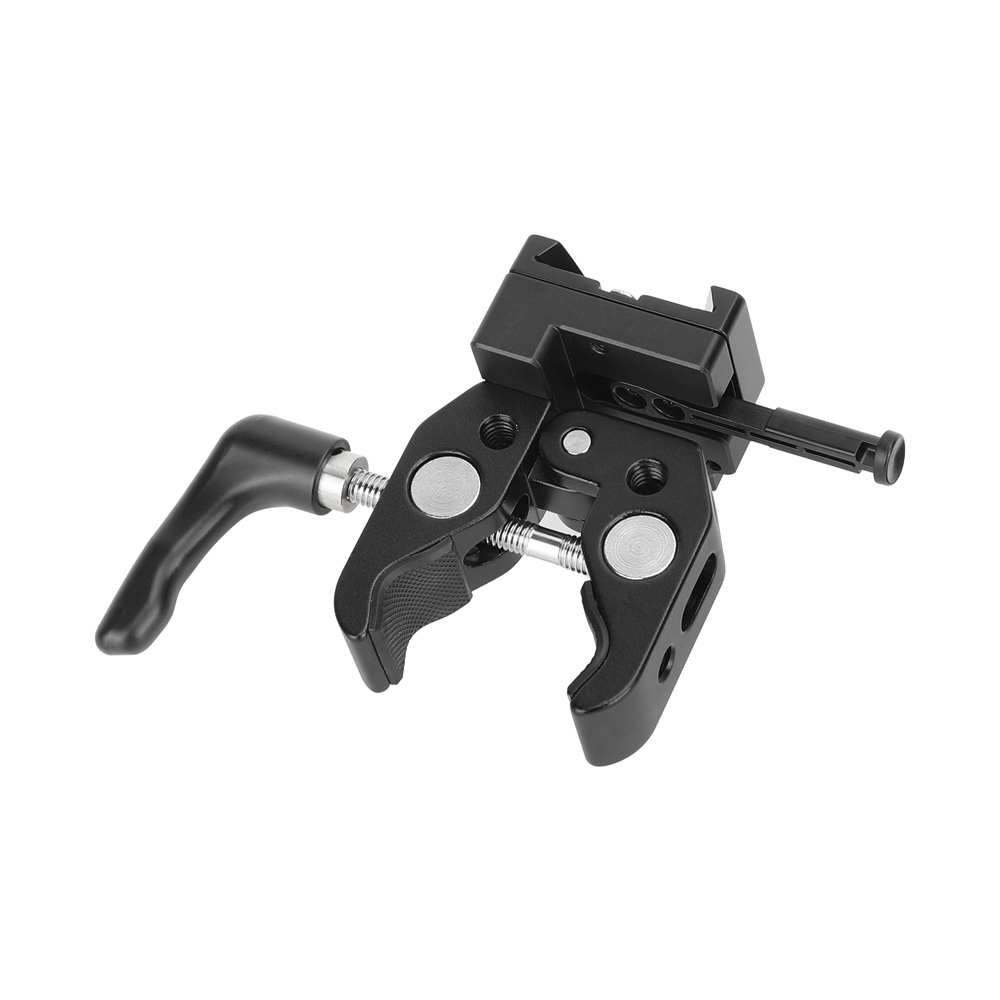CAMVATE Strengthened Super Crab Gripper + Universal V-Lock Mount Quick Release Adapter For DSLR Camera Battery
