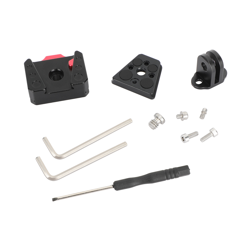 CAMVATE Mini Quick Release Kit with GoPro-Style 2-Prong Mount