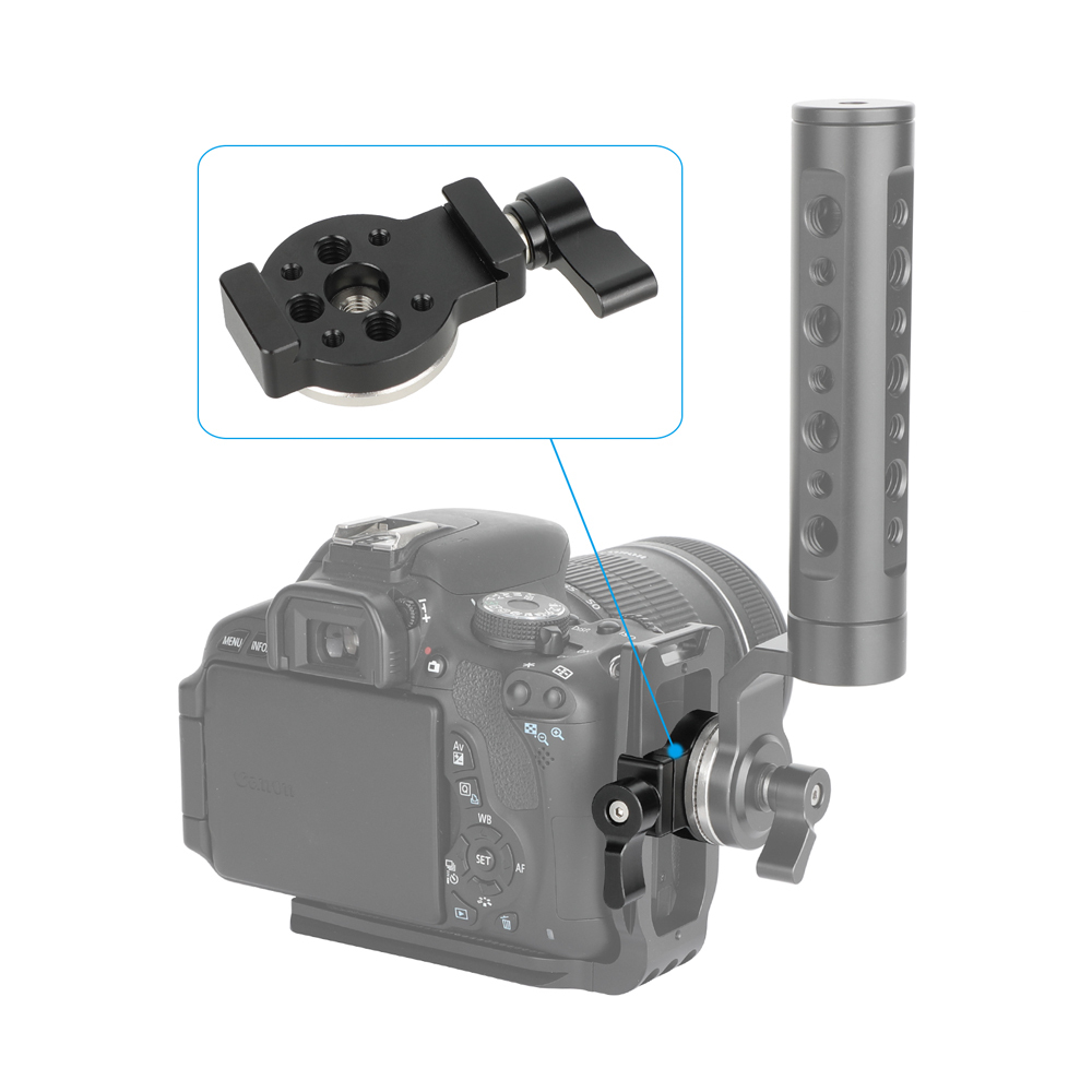 CAMVATE Arca-Type Clamp with ARRI-Style Rosette