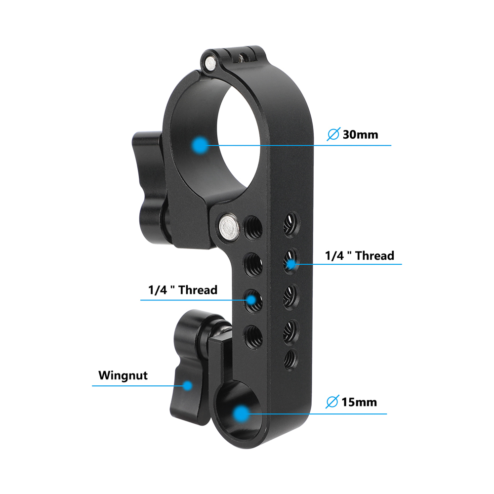 CAMVATE 15 to 30mm Rod Adapter Clamp for FREEFLY MōVI Pro