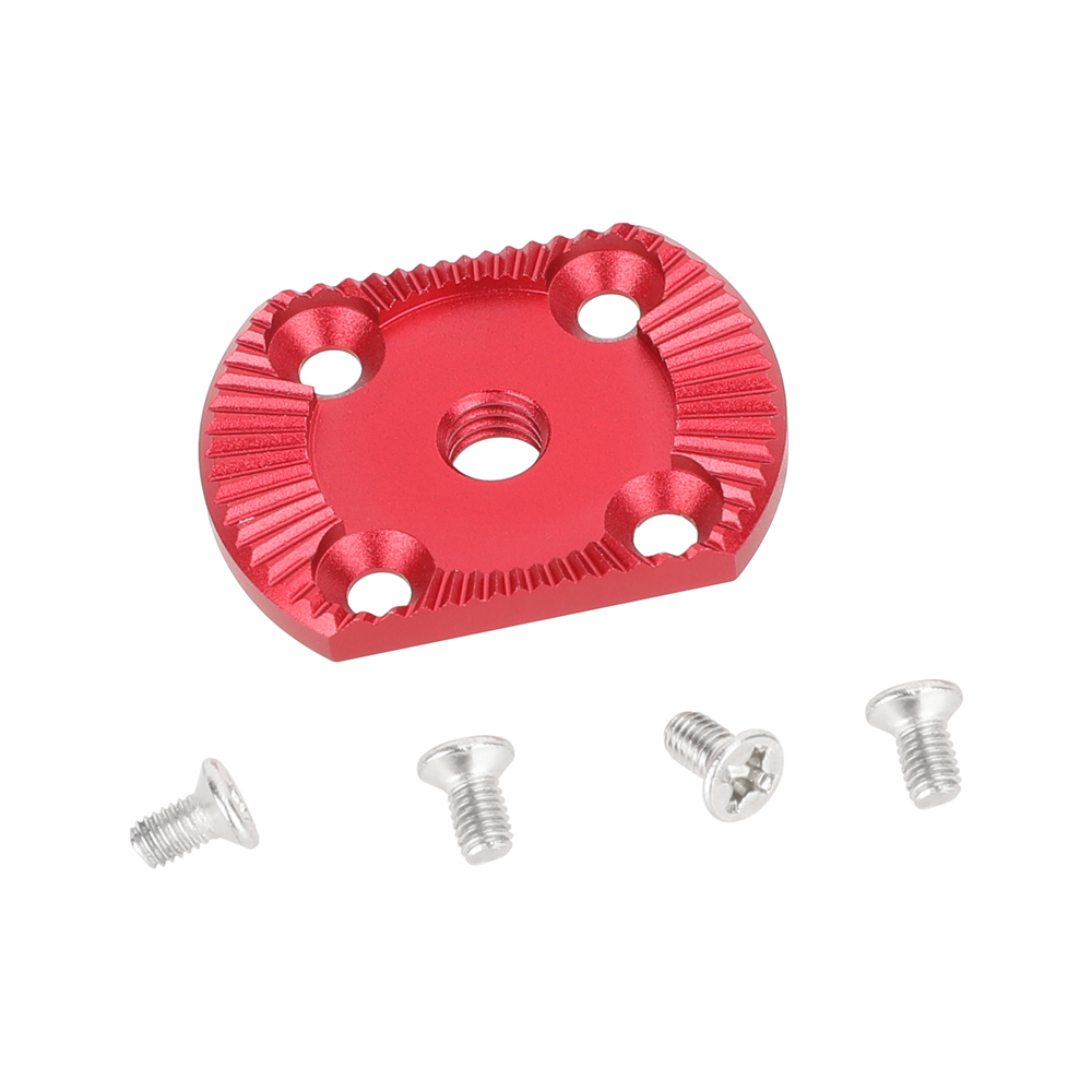 CAMVATE ARRI-Style Rosette (M6 Threaded, Red)