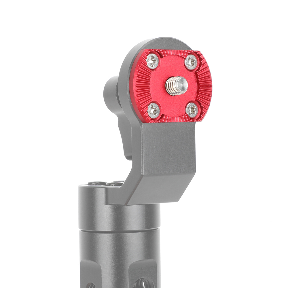 CAMVATE ARRI-Style Rosette (M6 Threaded, Red)