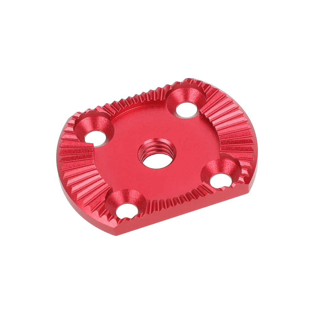 CAMVATE ARRI-Style Rosette (M6 Threaded, Red)