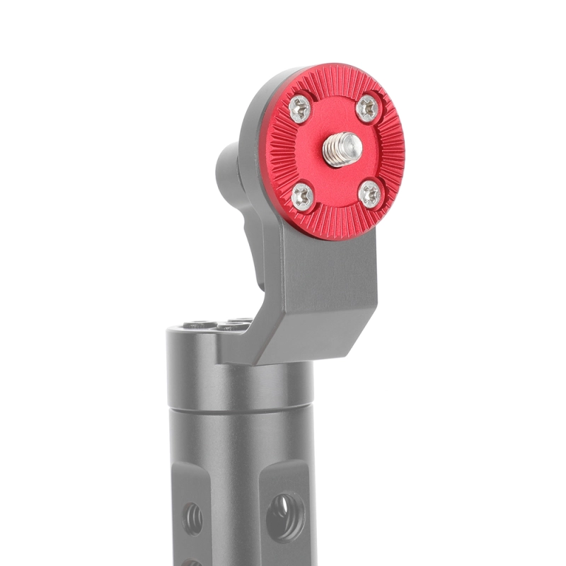 CAMVATE ARRI-Style Rosette with M6 Center Thread (Red)
