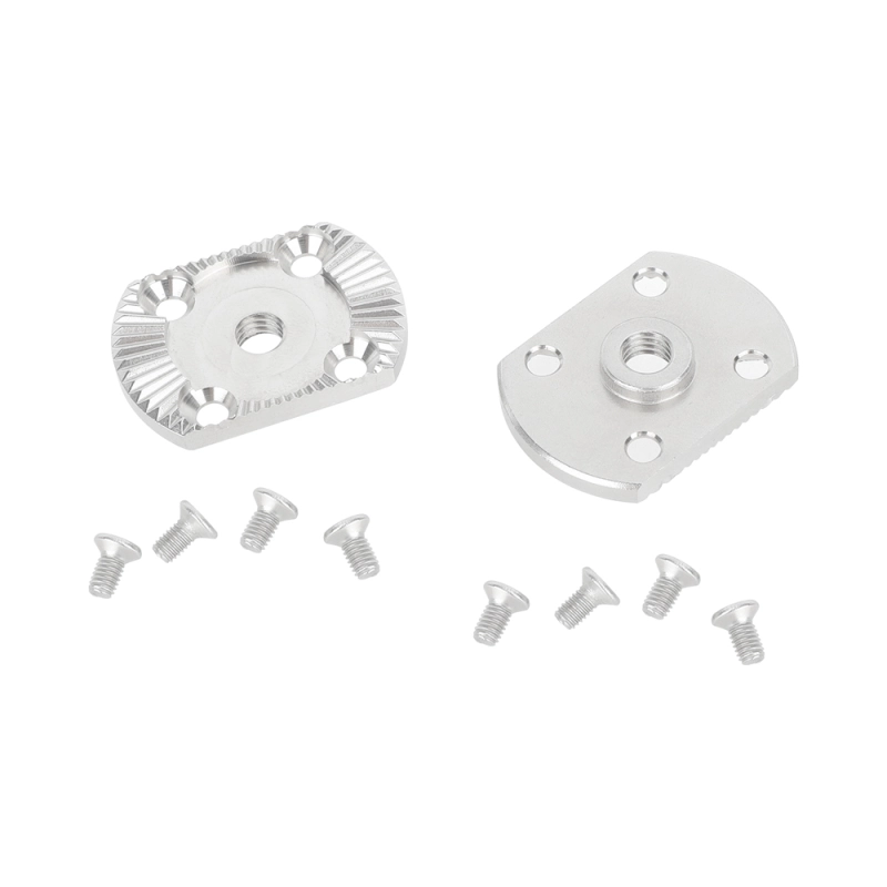 CAMVATE ARRI-Style Rosette with M6 Center Thread (Stainless Steel, 2-Pack)