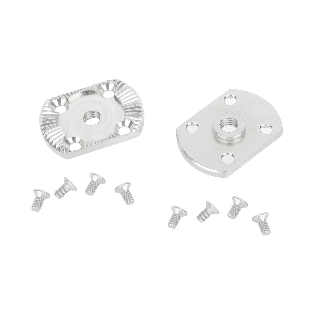 CAMVATE ARRI-Style Rosette with M6 Center Thread (Stainless Steel, 2-Pack)
