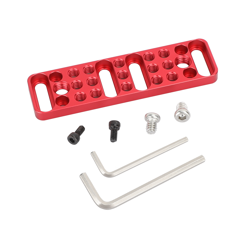 CAMVATE Multifunction Cheese Plate with 75mm VESA Mount (Red)