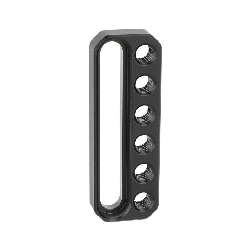 CAMVATE Mini Cheese Plate with Single Countersunk Slot & 1/4"-20 Threads