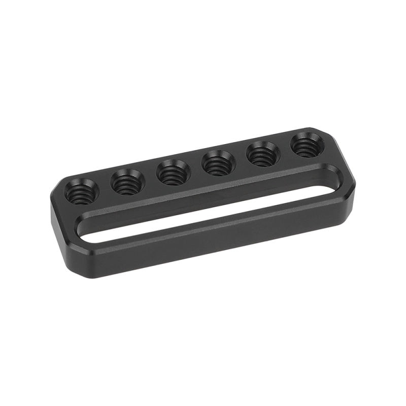 CAMVATE Mini Cheese Plate with Single Countersunk Slot & 1/4"-20 Threads