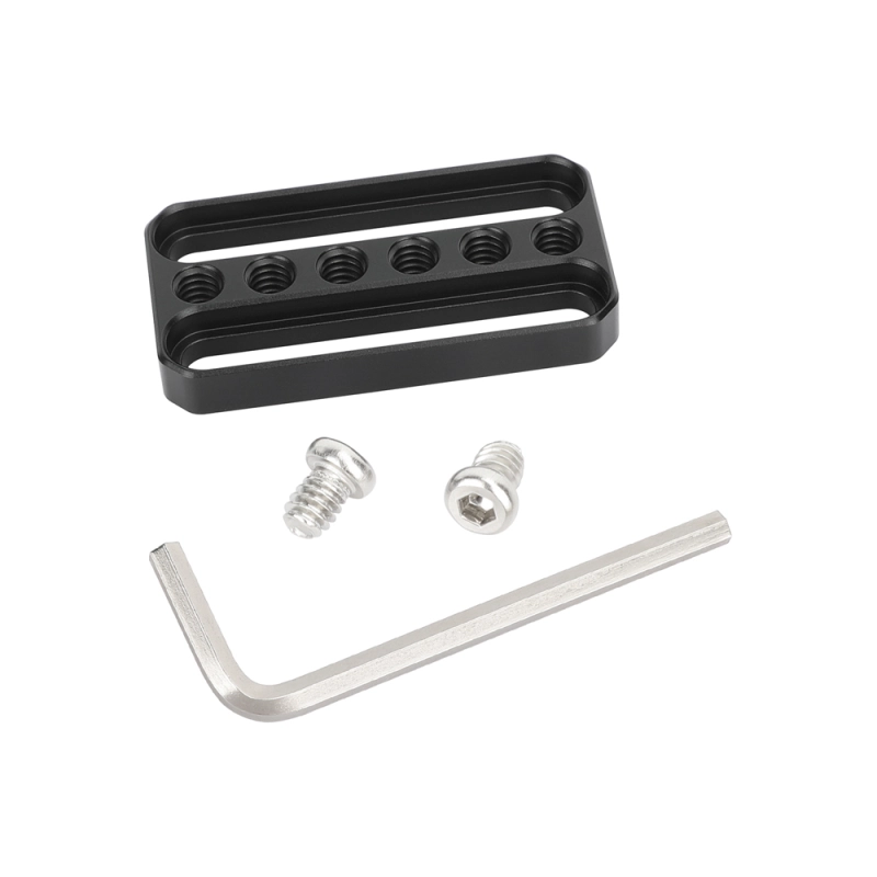 CAMVATE Mini Cheese Plate with Countersunk Slots & 1/4"-20 Threads
