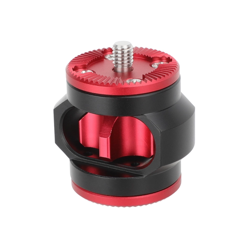 CAMVATE ARRI-Style Rosette Extension Spacer (Red/Black)