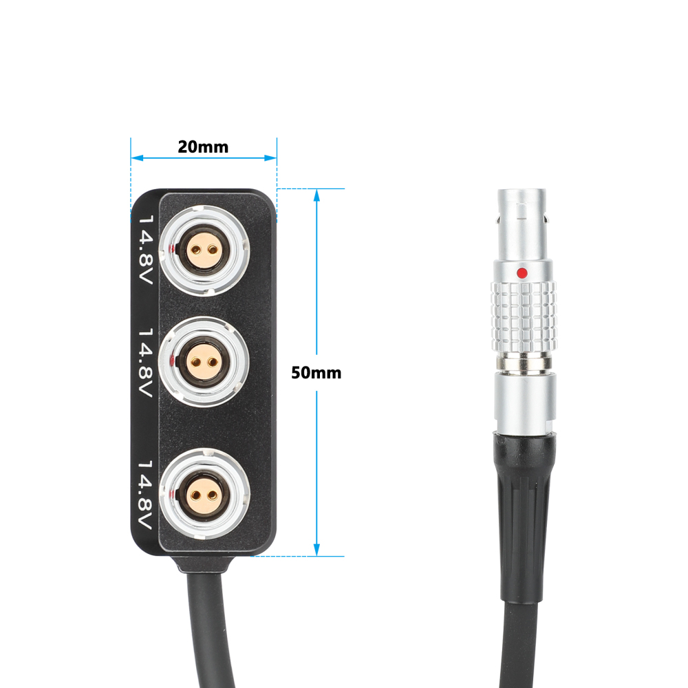 CAMVATE 1 To 3 Power Splitter (0B 2pin)