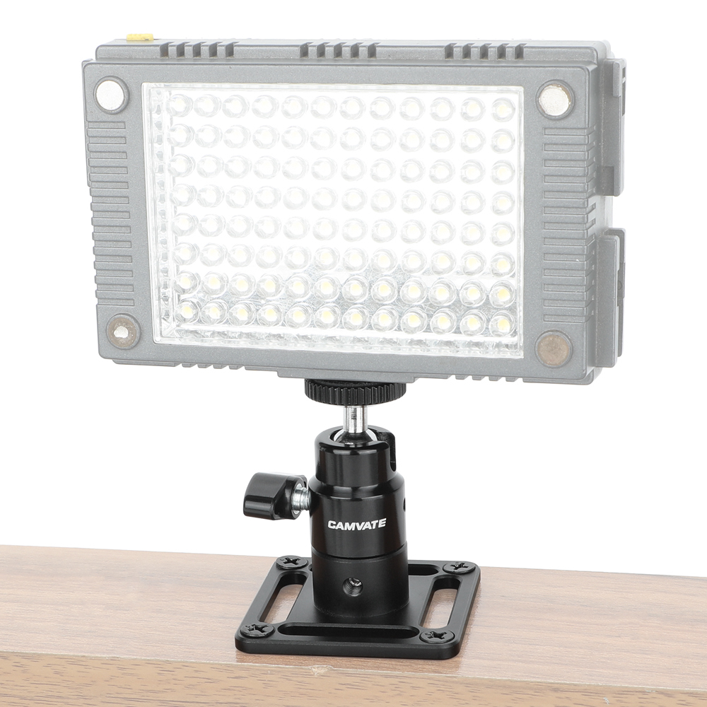 CAMVATE Wall/Ceiling Mount Plate with Ball Joint Head