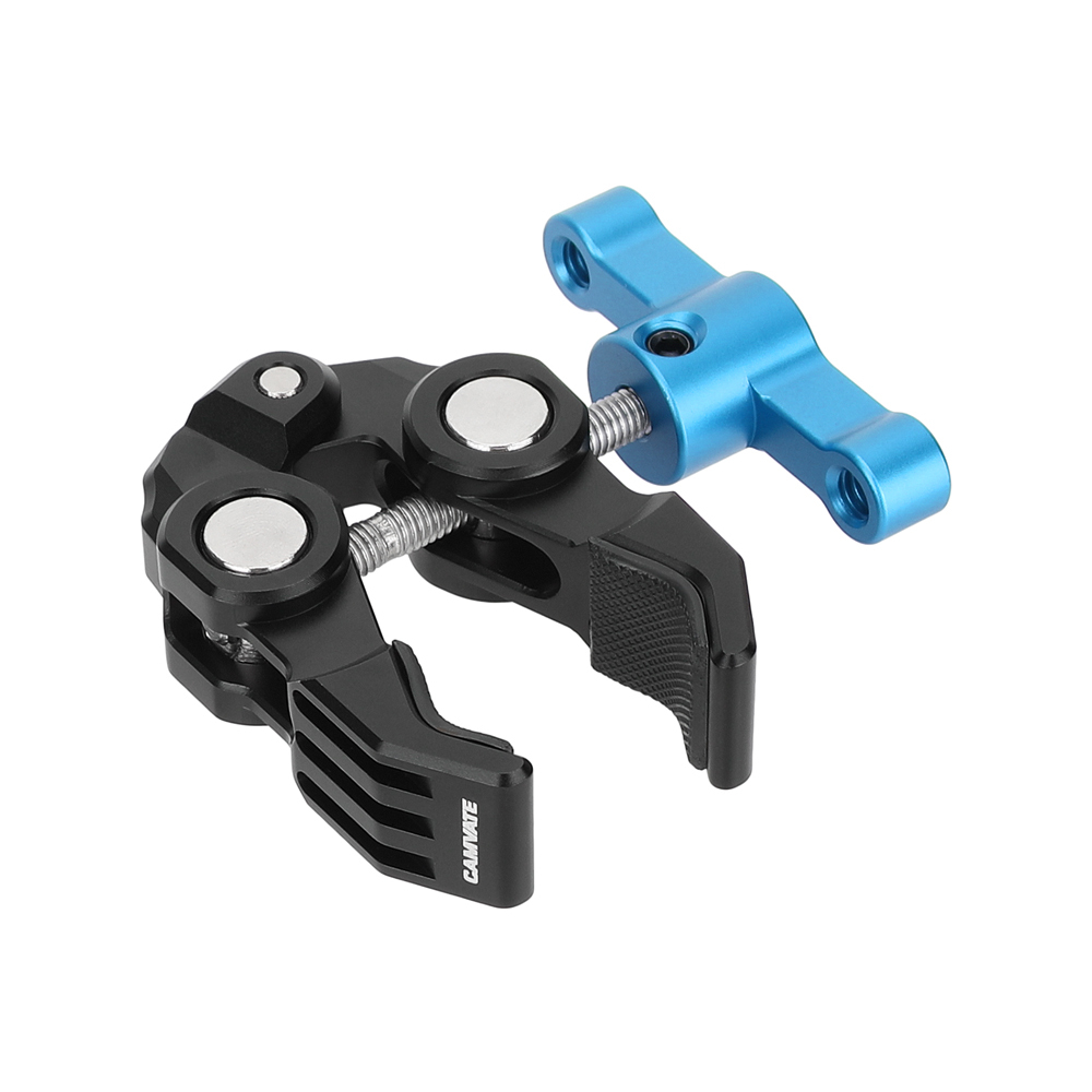 CAMVATE Super Crab Gripper Clamp (Blue T-Handle)