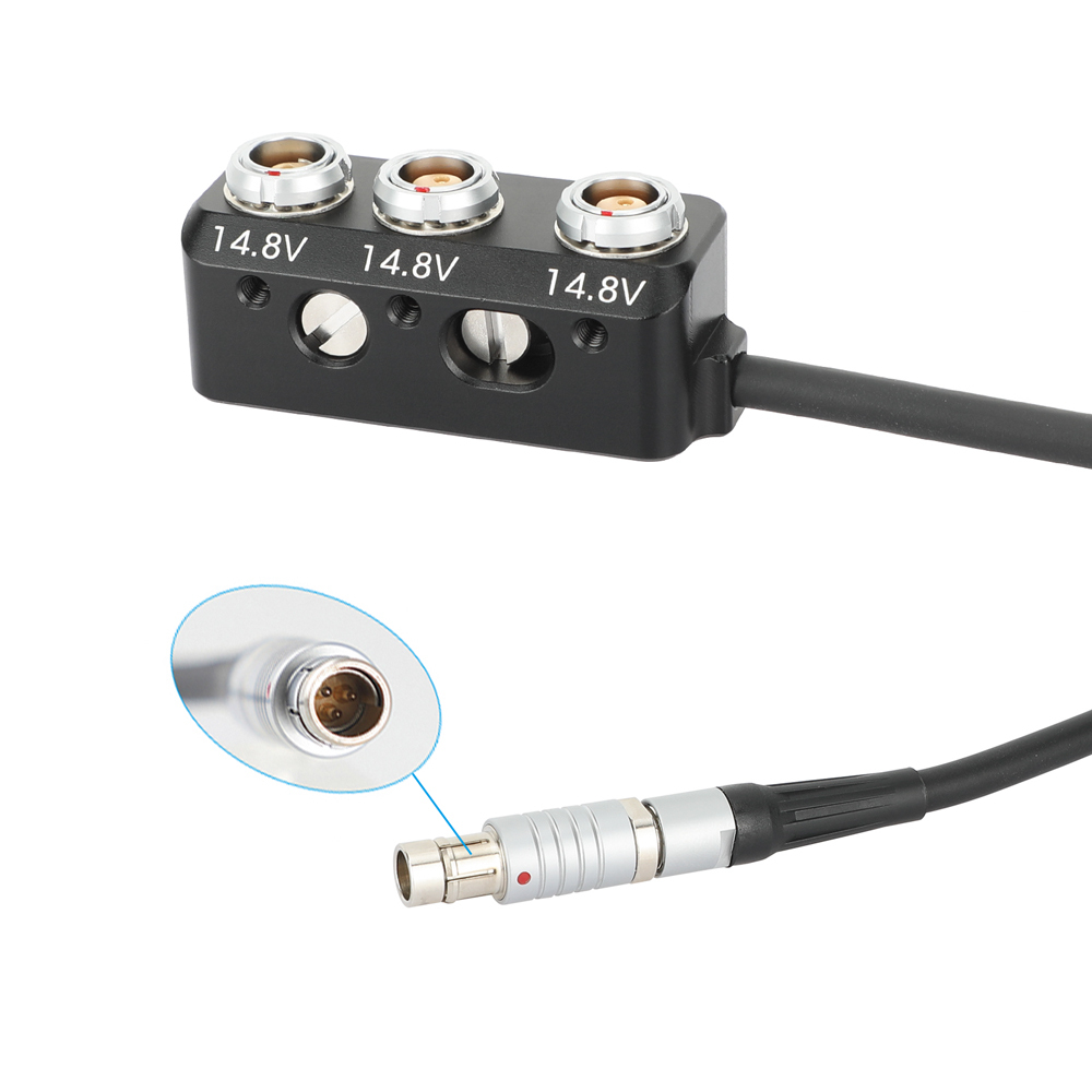 CAMVATE 1 To 3 Power Splitter (RS 3Pin)