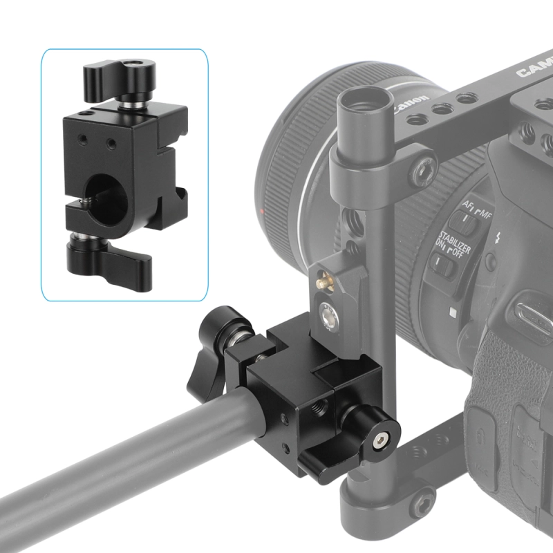 CAMVATE 15mm Rod Holder to NATO Clamp Mount