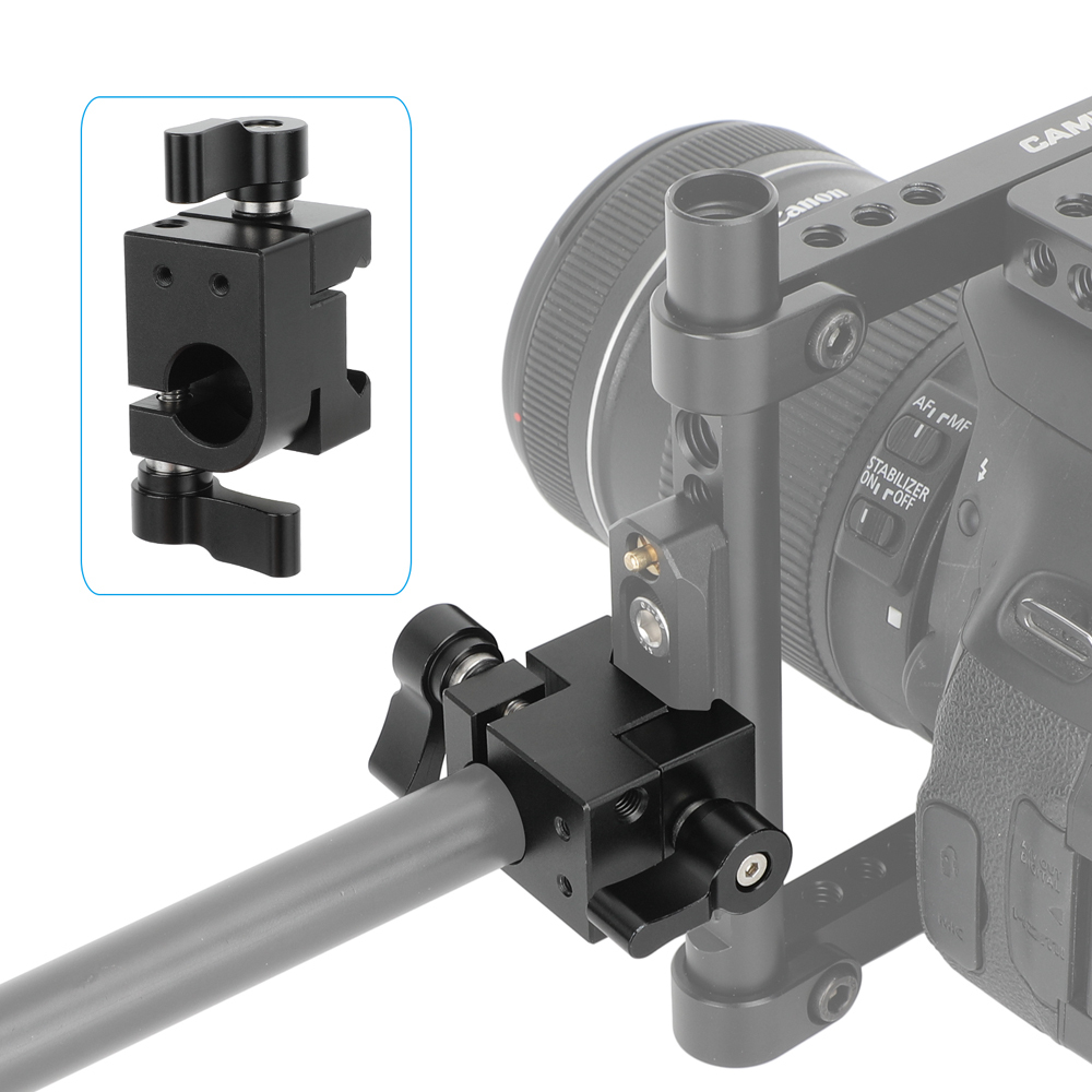 CAMVATE 15mm Rod Holder to NATO Clamp Mount