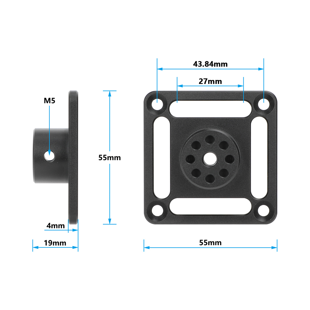 CAMVATE Smartphone Holder Clamp with Mini Ball Head Extension Arm and Wall/Ceiling Mount