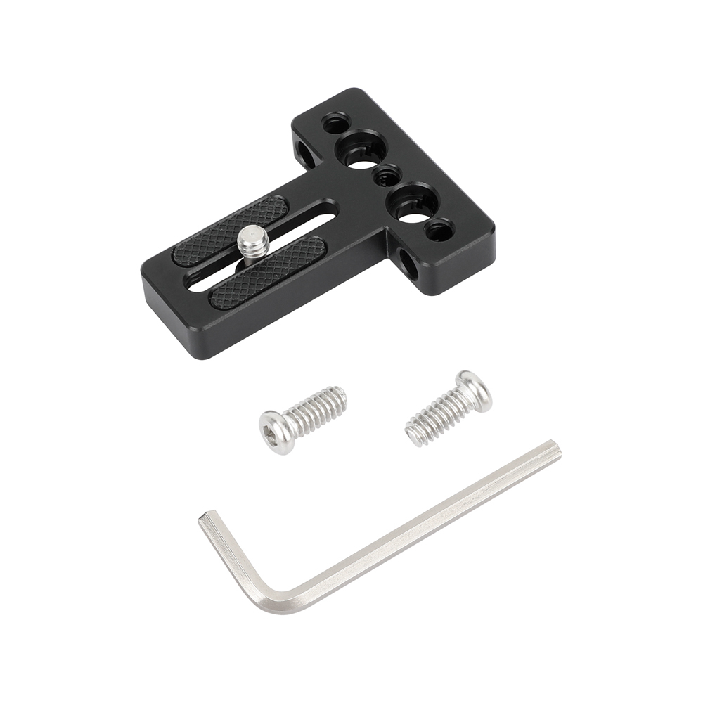 CAMVATE Top / Bottom Plate with 1/4"-20 Screw Mount for Monitor Cage Rig