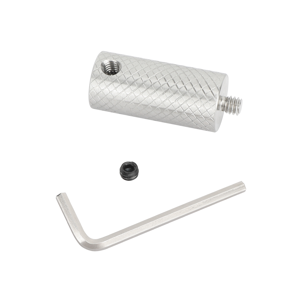 CAMVATE M8 Female to 1/4"-20 Male Extension Pole Adapter