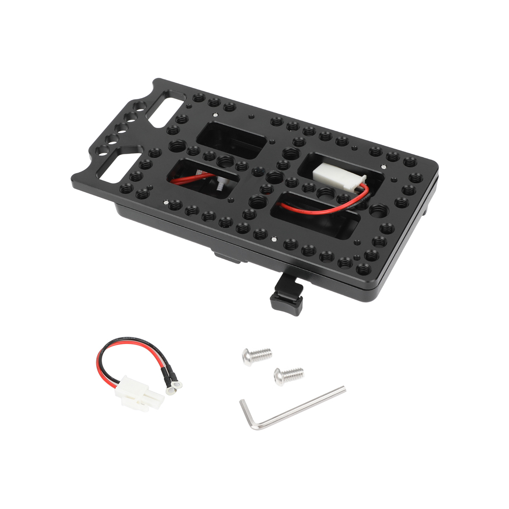 CAMVATE V-Mount Battery Plate with Cheese Plate Mounting