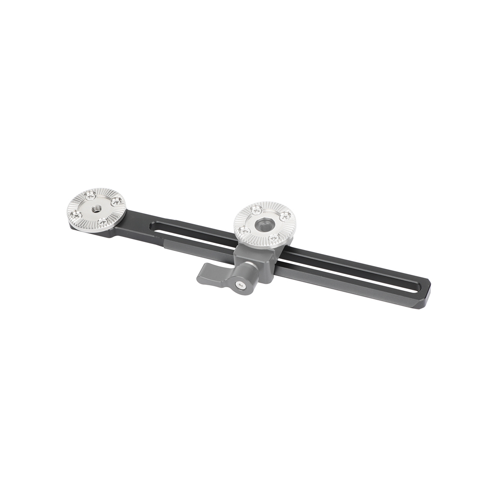 CAMVATE NATO Rail with ARRI-Style M6 Rosette