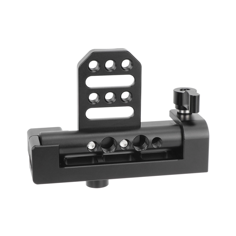 CAMVATE Tilt-Adjustable 15mm LWS Dual-Rod Clamp for Battery Mount