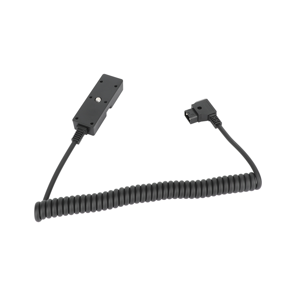 CAMVATE Male D-Tap to 2-Port Female D-Tap and USB-C Splitter Cable (21 to 59")