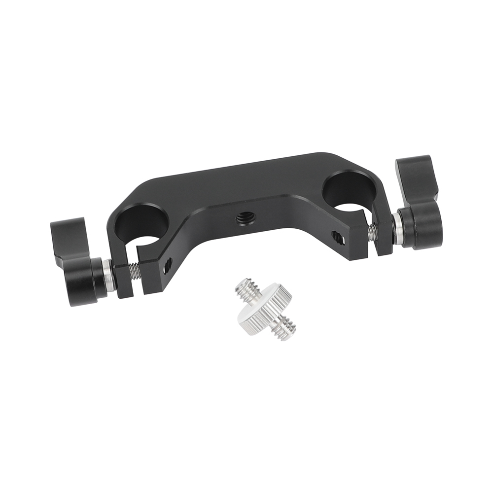 CAMVATE 15mm LWS Dual-Rod Clamp with 1/4''-20 Male Screw Adapter