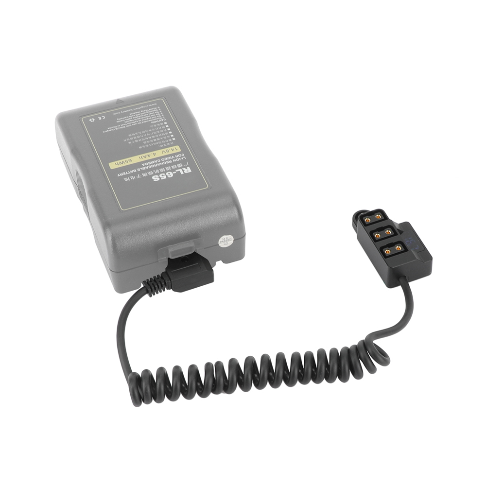 CAMVATE Male D-Tap to 3-Port Female D-Tap Splitter Hub (15 to 36")