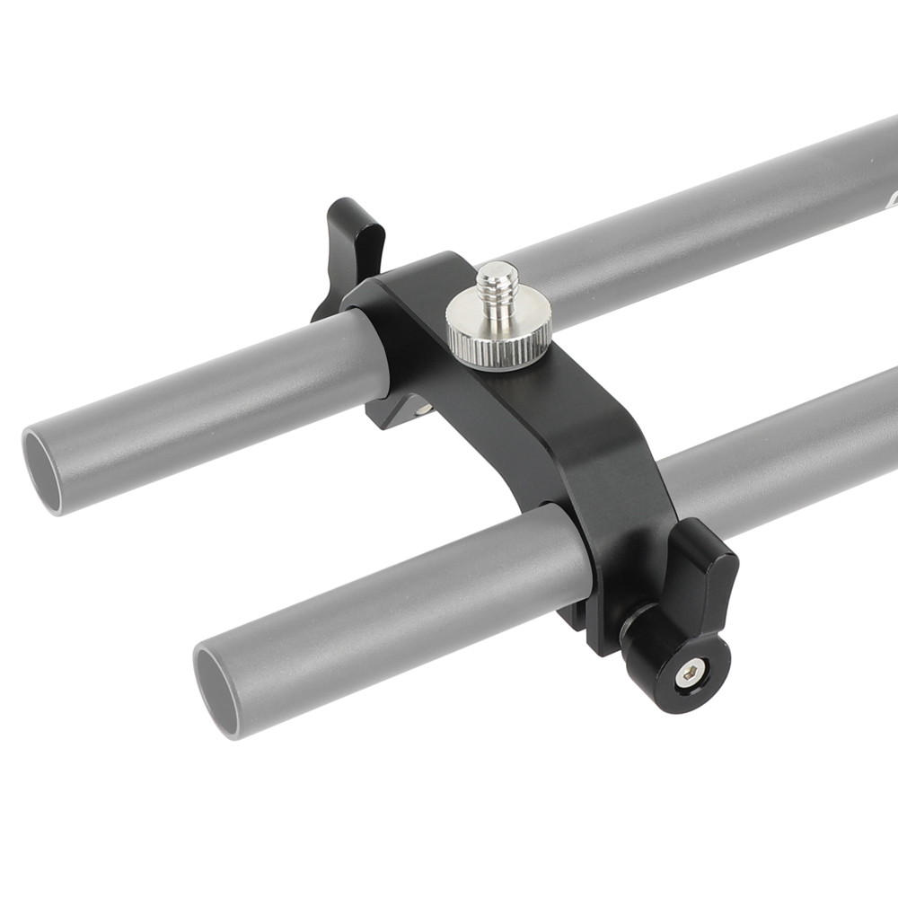 CAMVATE 15mm LWS Dual-Rod Clamp with 1/4''-20 Male Screw Adapter