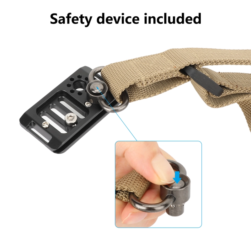 CAMVATE Arca-Type Quick Release Plate & QD Camera Strap Set