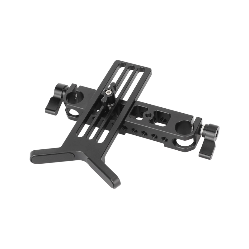 CAMVATE 15mm Studio Rod Clamp with Y-Shaped Lens Support