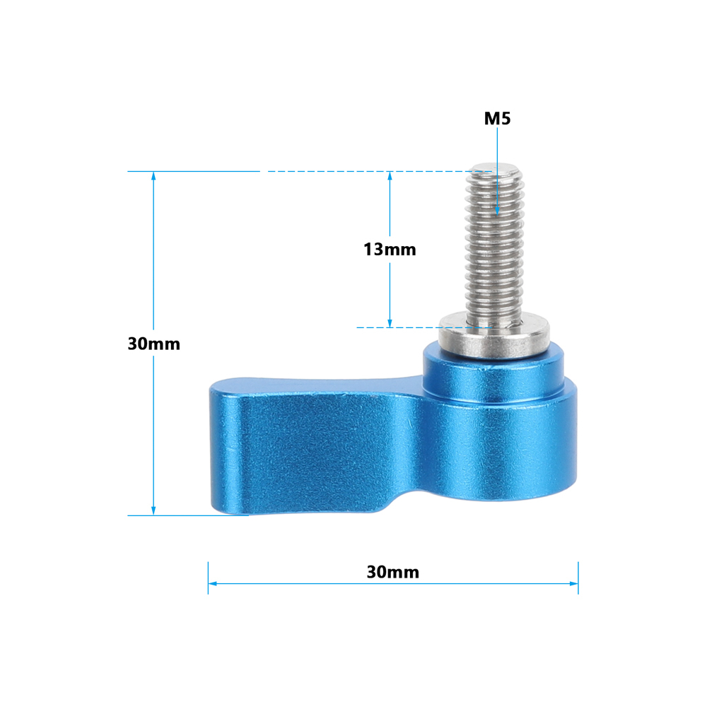 CAMVATE M5 Male Threading Thumbscrew (pack of 2)