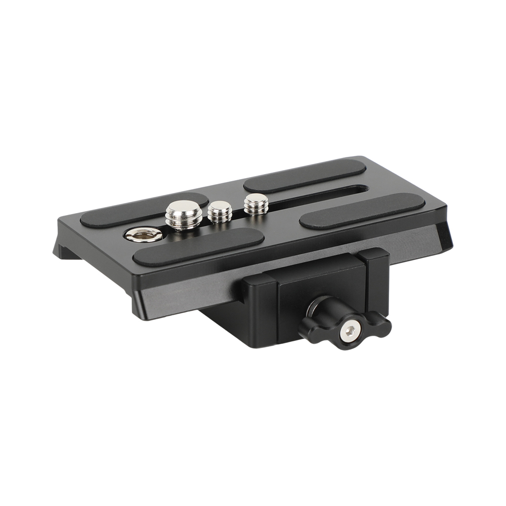 CAMVATE Manfrotto Quick Release Plate Assembly With Sliding Plate Horizontally Mounted For DSLR Cameras